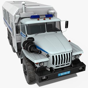 ural 4320 police vehicle model