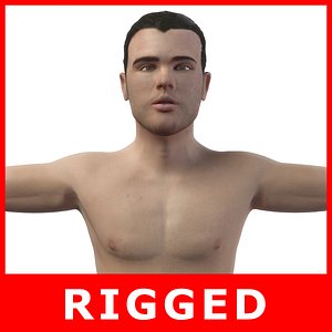 Adrien v2 - Male (Rigged)