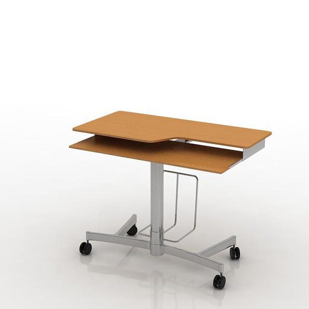 3D desk model - TurboSquid 1265665