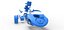 Dragster old school con motore anteriore e scocca Versione 9 Scala da 1 a 25