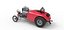 Dragster old school con motore anteriore e scocca Versione 9 Scala da 1 a 25