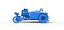 Dragster old school con motore anteriore e scocca Versione 9 Scala da 1 a 25
