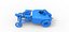 Dragster old school con motore anteriore e scocca Versione 9 Scala da 1 a 25