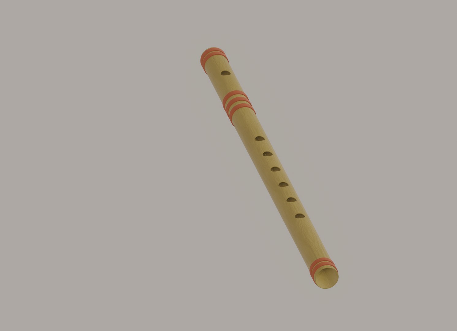 Flute 3D Model - TurboSquid 2196511