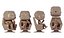 3d model figurine funko pop Grand Admiral Thrawn