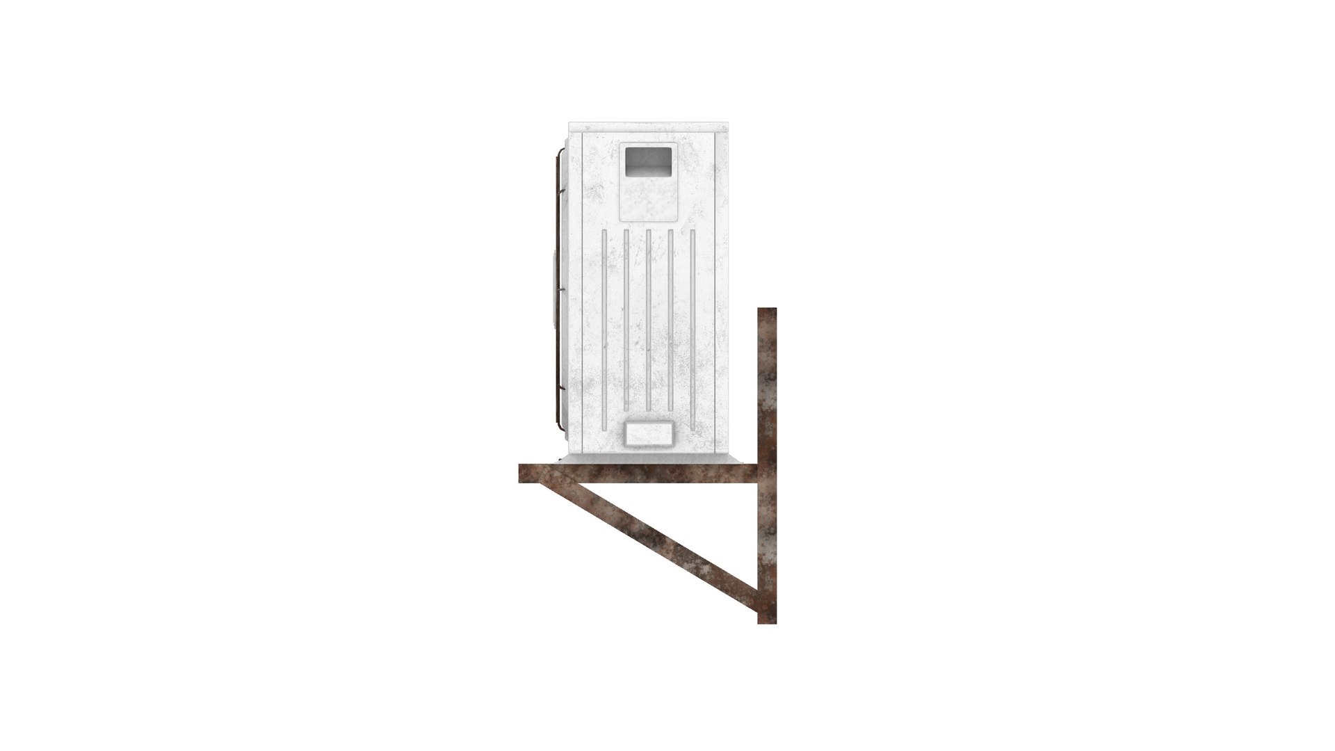 3D Outdoor Air Conditioning Unit Model - TurboSquid 2430057