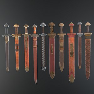 Espada vikinga de alta calidad Modelo 3D $6 - .unknown .ma .fbx .obj -  Free3D