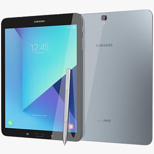 realistic samsung galaxy tab 3d model