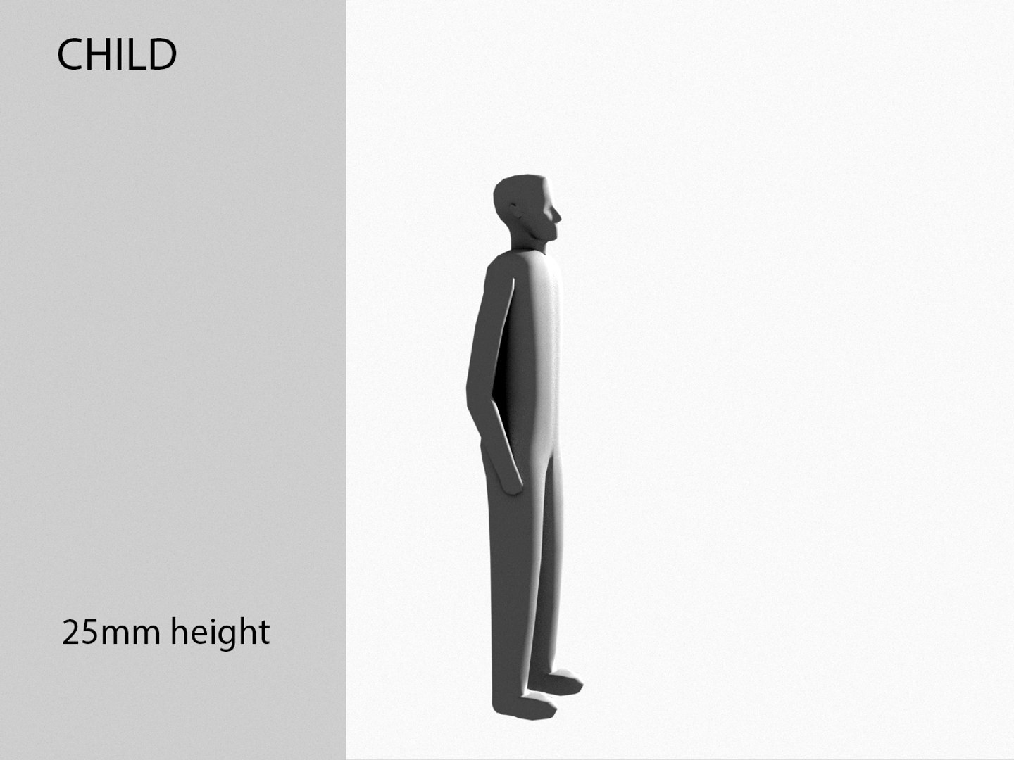 Small Detalied People Print 3D Model - TurboSquid 1279304