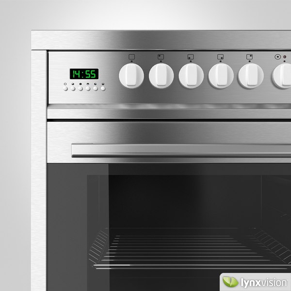 3d model parmco gas cooker