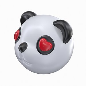 panda 3D model