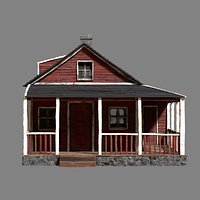 woodhouse textures 3d  model