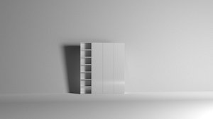 Closet White 3D model