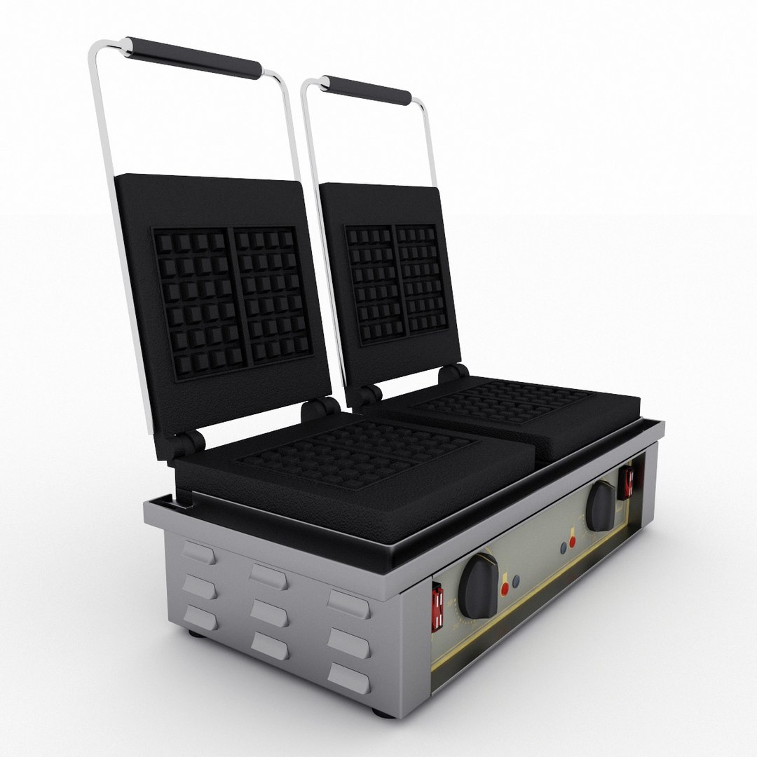 X Commercial Double Waffle Maker