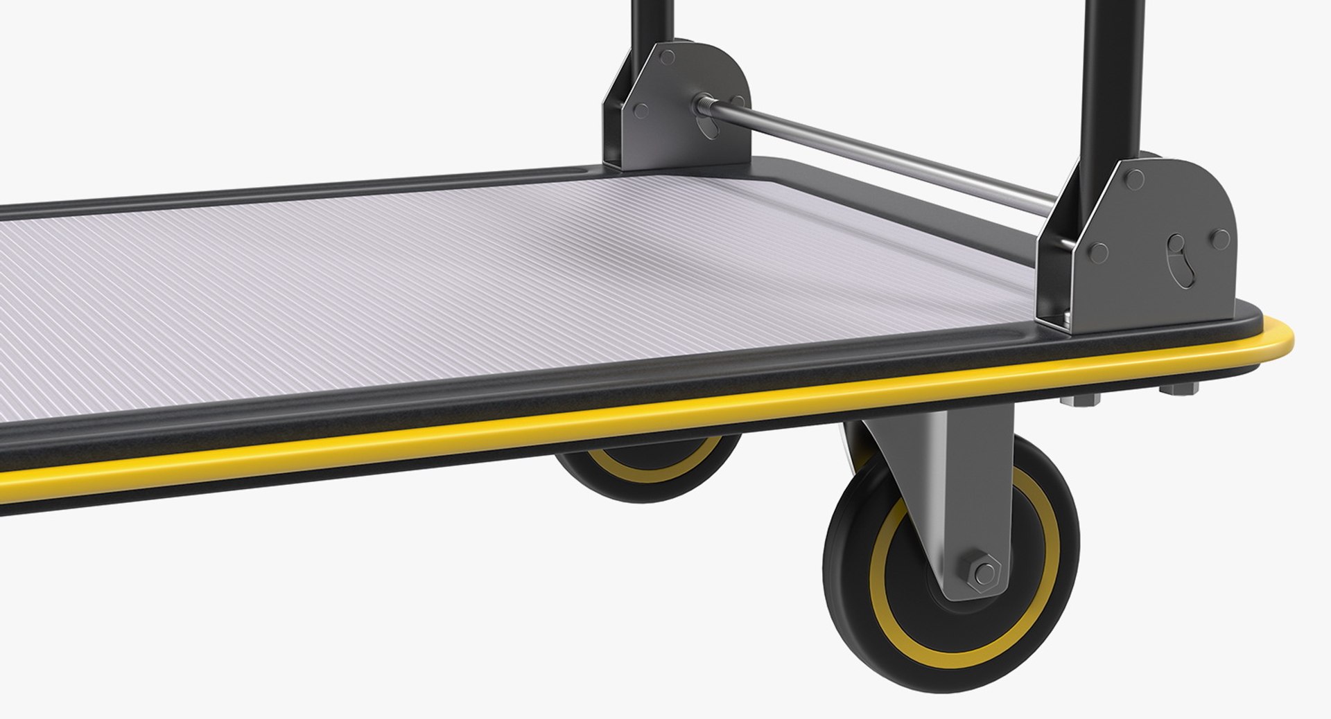 3D Folding Handle Trolley TurboSquid 1415762