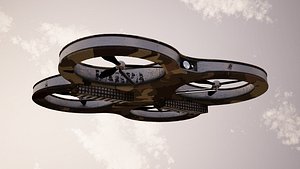 3d quadcopter propellors