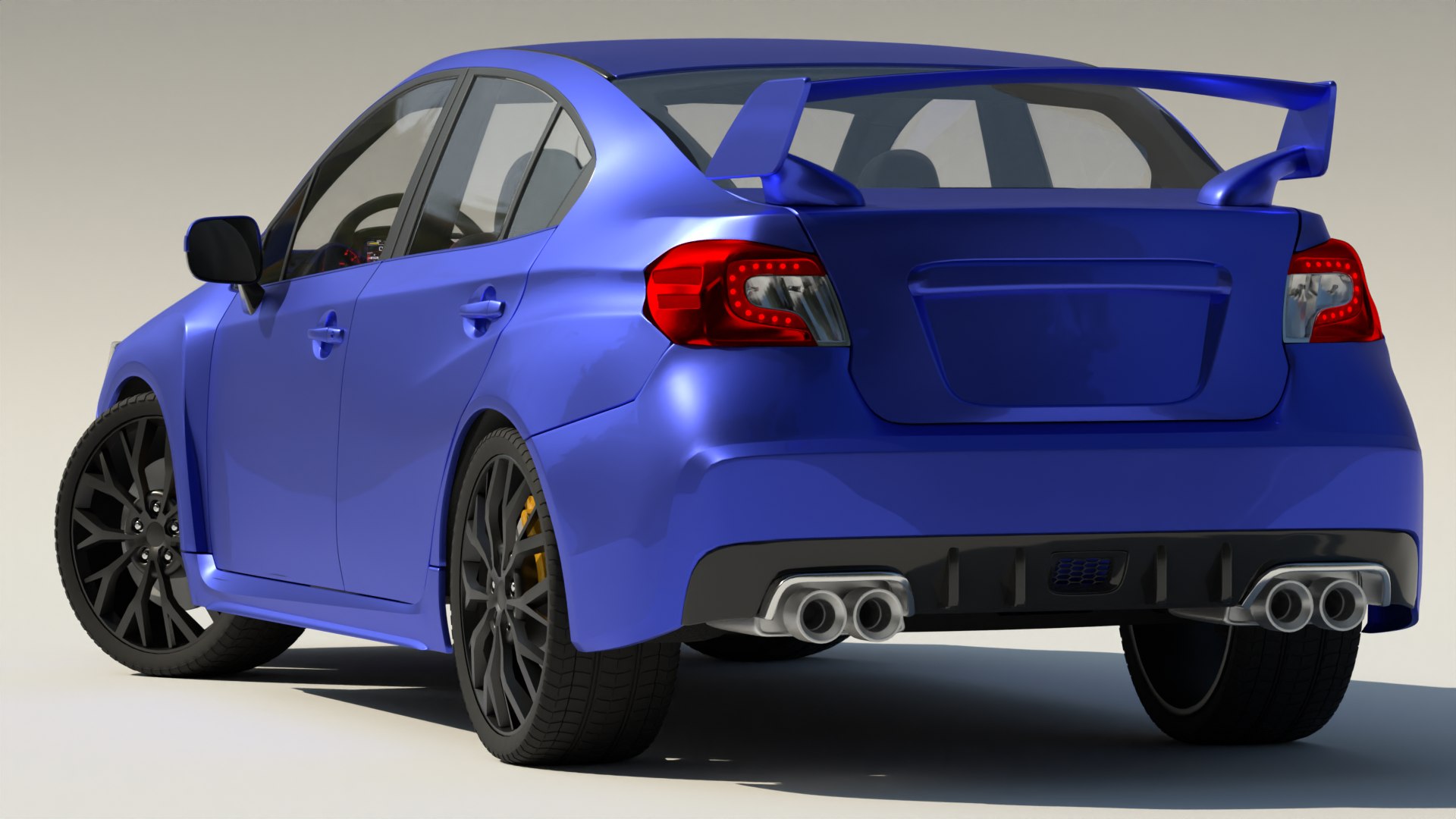 3d Subaru Wrx Sti Model - Turbosquid 1899452