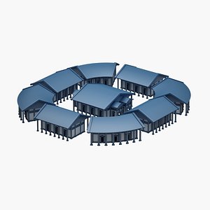 Greek State Building 23 3D model