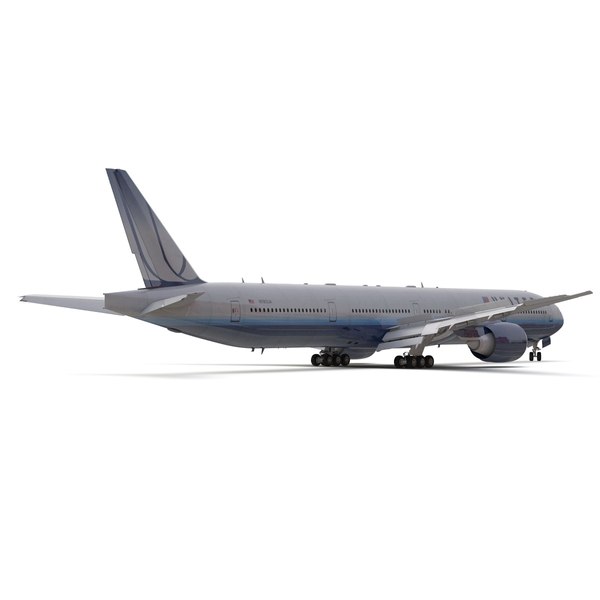 Maquette Avion Boeing 777-300ER United Airlines - Échelle 1/150 - 18,5 Cm