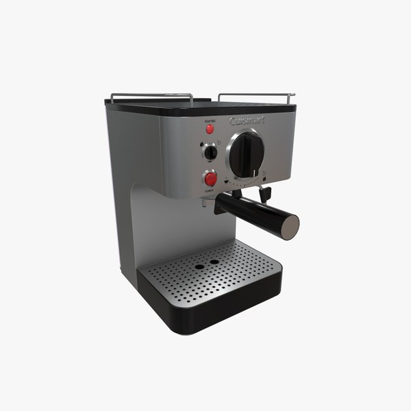 3D espresso maker cuisinart em-100 model