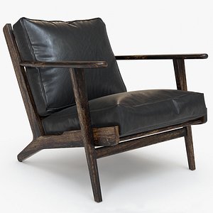 Brooks Leather Lounge Chair