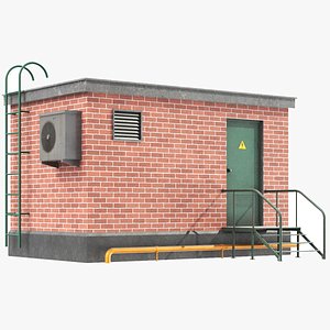 Detailed Rooftop Building 02