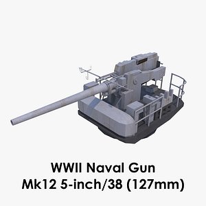 gun 17mm 3d max
