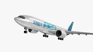 3D model Airbus  A330-800 Neo