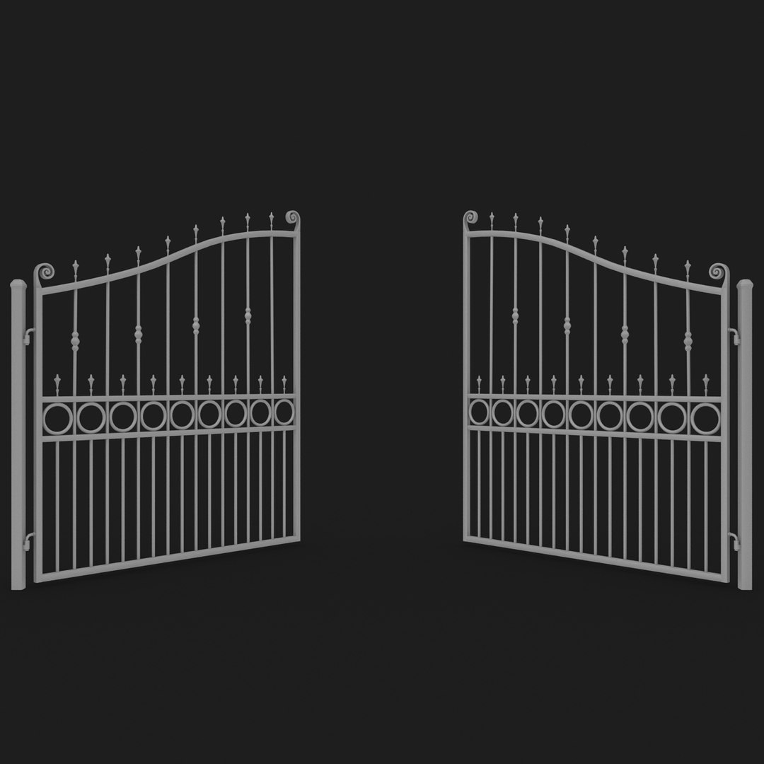 Gates Animation Model - TurboSquid 1232162