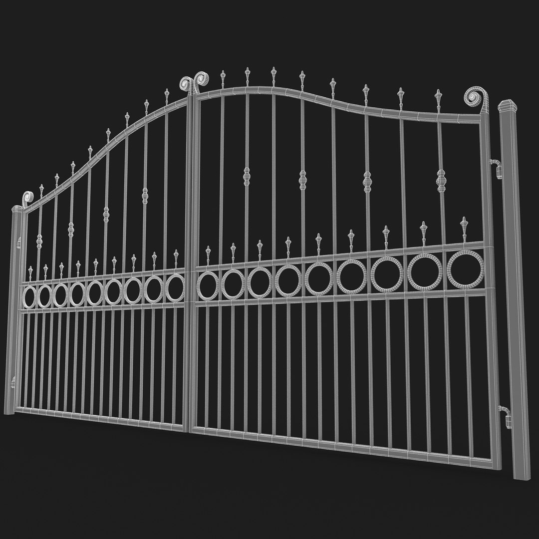 Gates Animation Model - TurboSquid 1232162