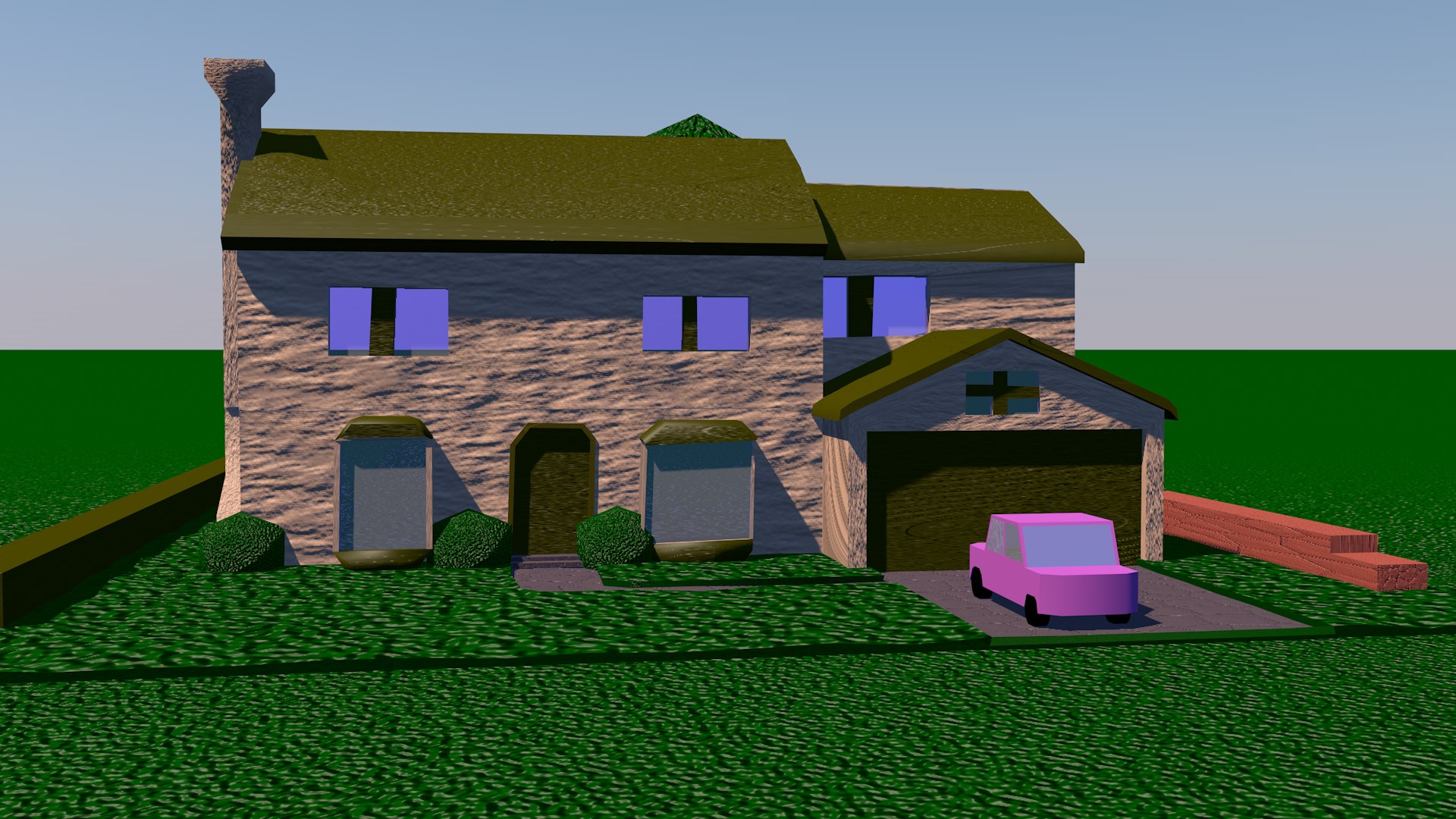 The Simpsons House 3D - TurboSquid 1920588