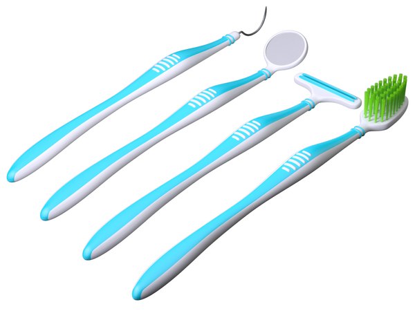 dental tools 3D model