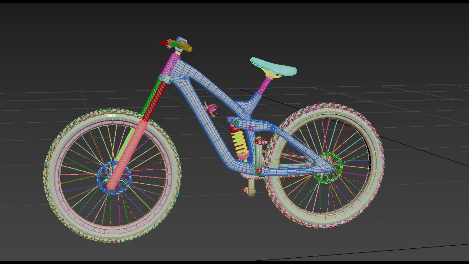 3D Model High Poly 3D Cycle - TurboSquid 2406935