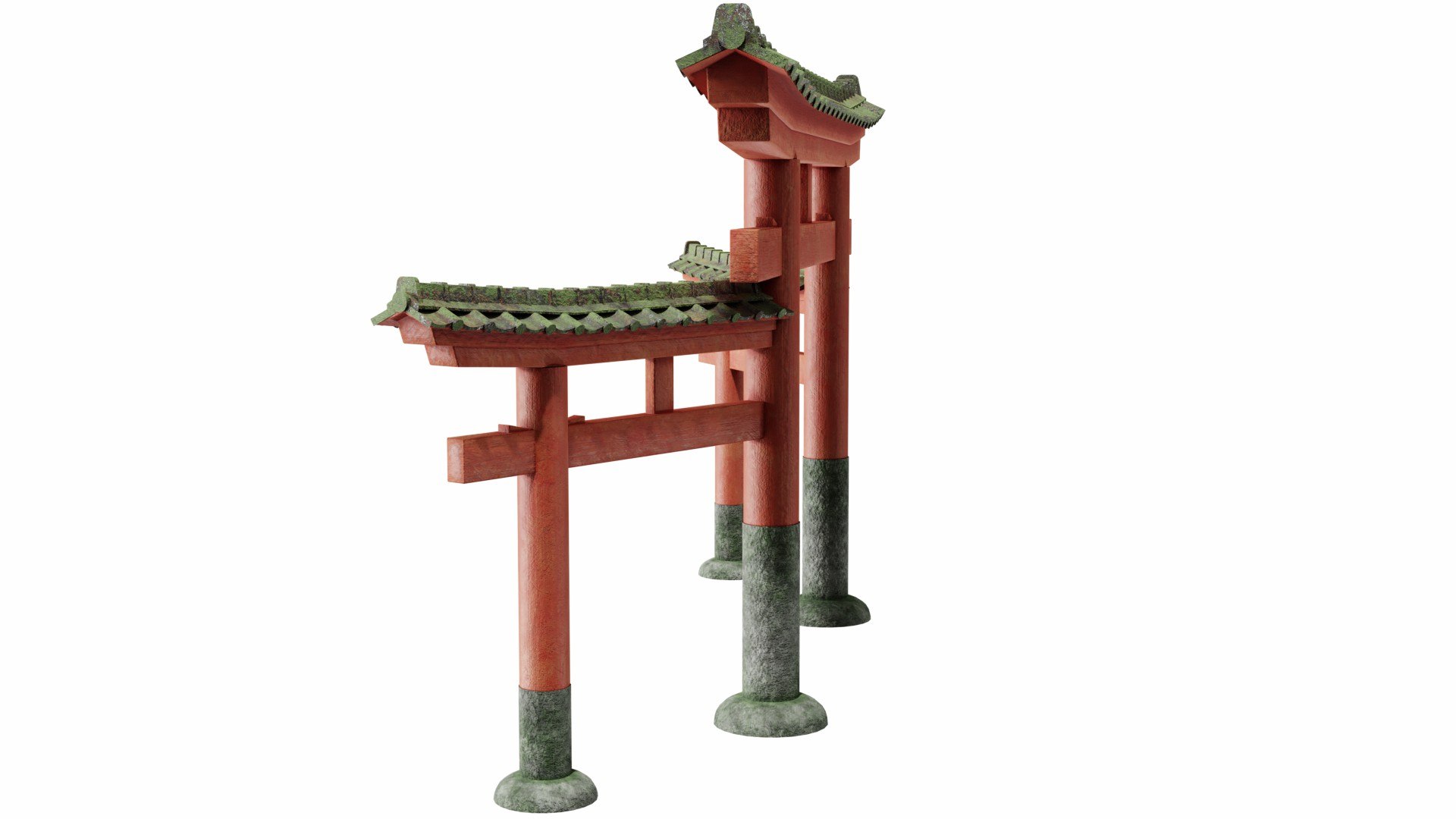 3D Totii Gate Miwa Type - TurboSquid 1784841