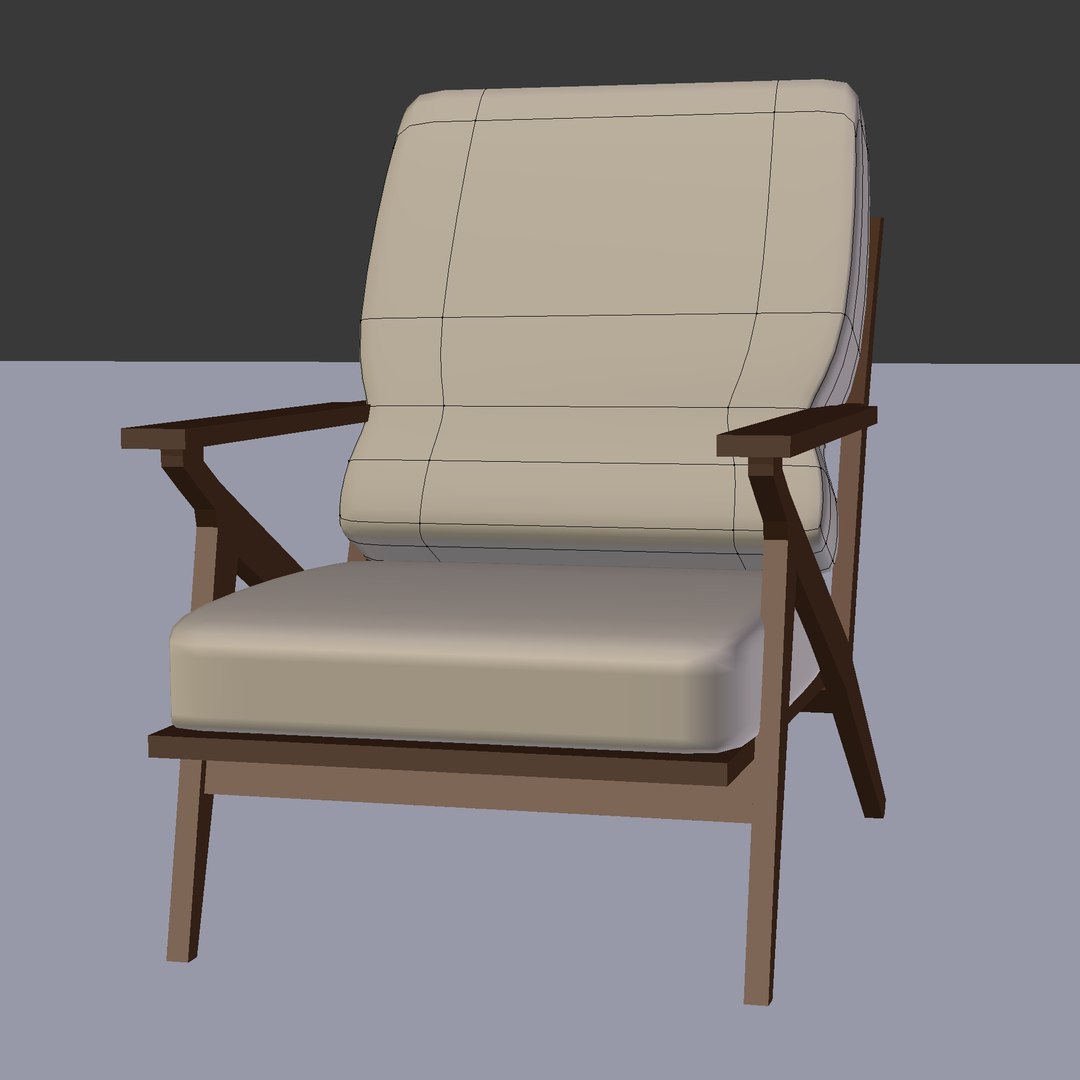 3D realistic chair furniture - TurboSquid 1361908