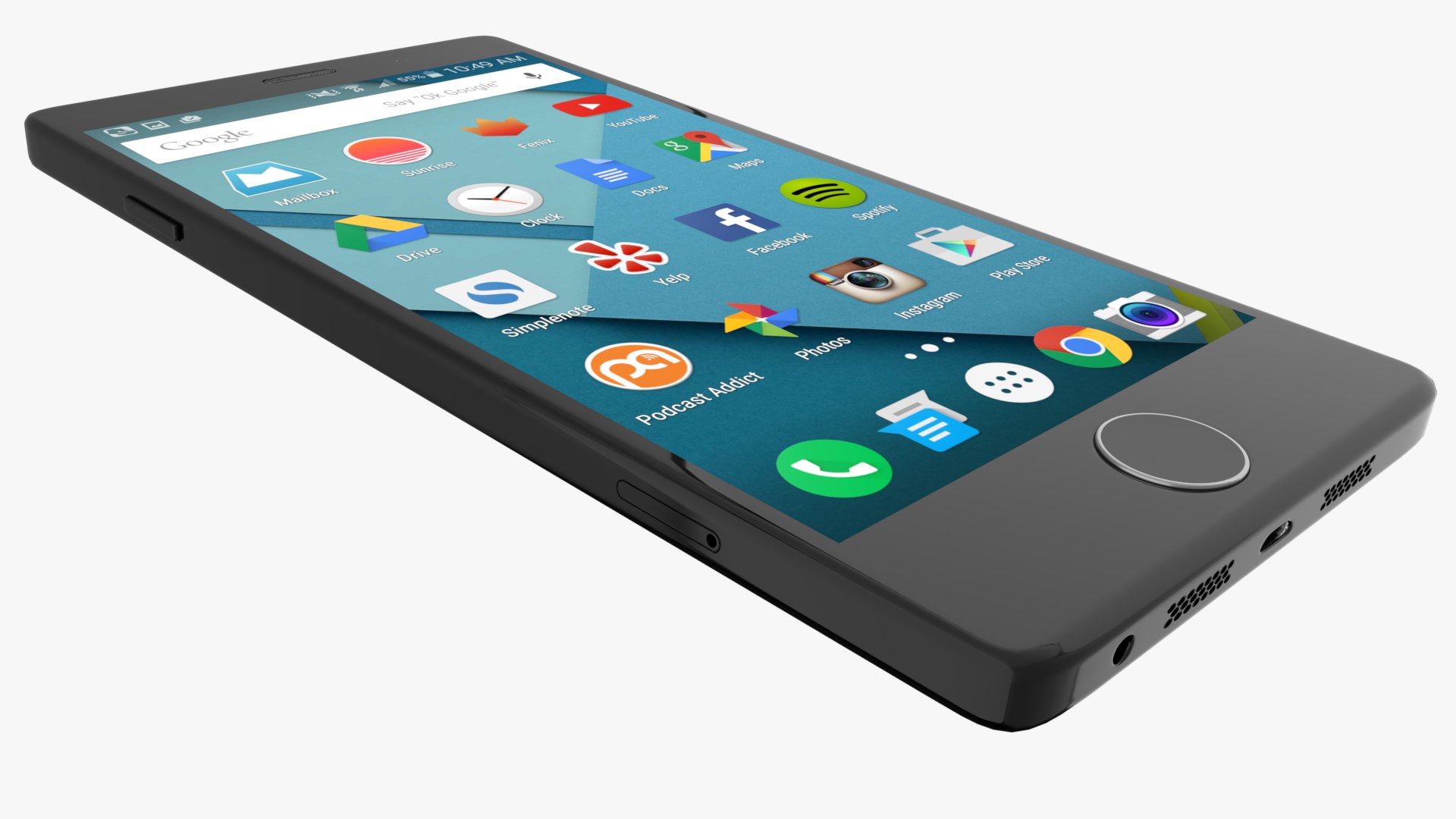 3D Generic Smartphone Model - TurboSquid 1740335