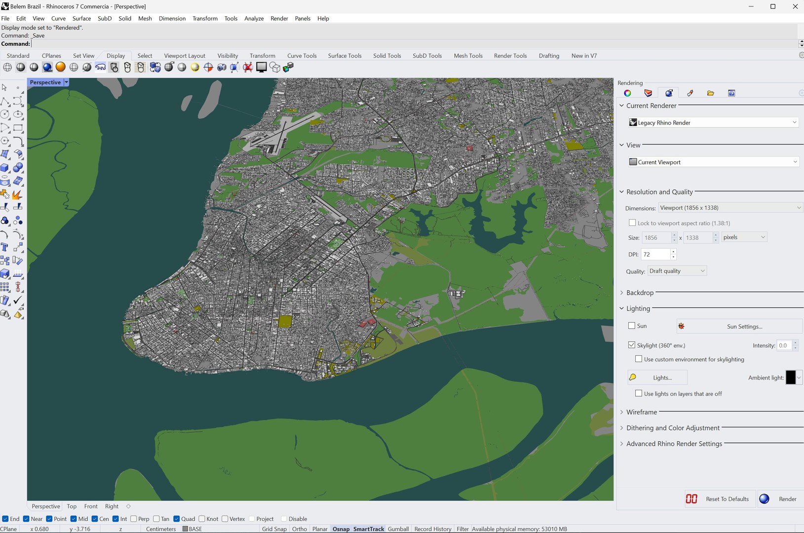 3D Belem City Brazil - TurboSquid 2085001