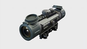 3D model Optical sight Scope Collections