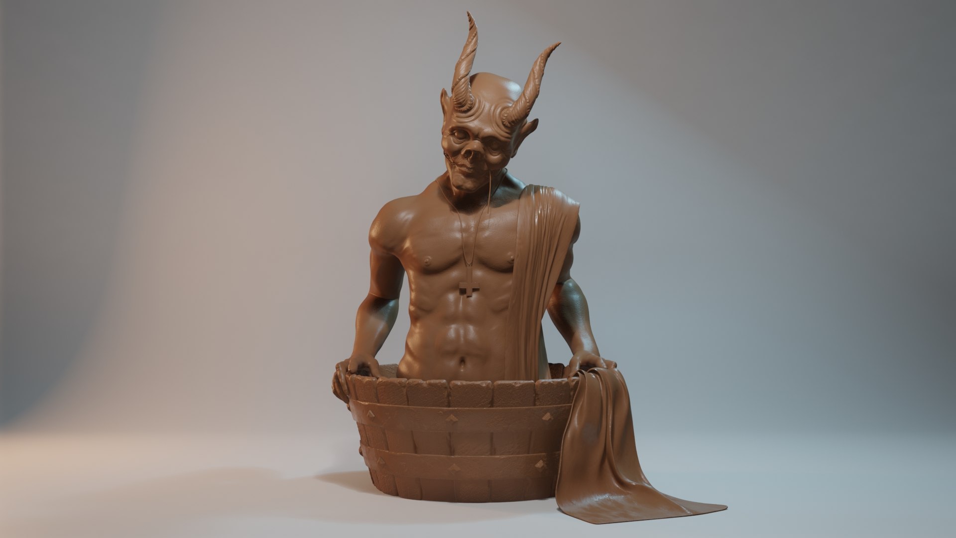 Evil 3D Sculpture 3D Model - TurboSquid 2295278