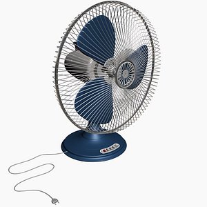 3d functional fan motor workings