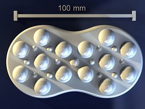 massager mold hand 3d max