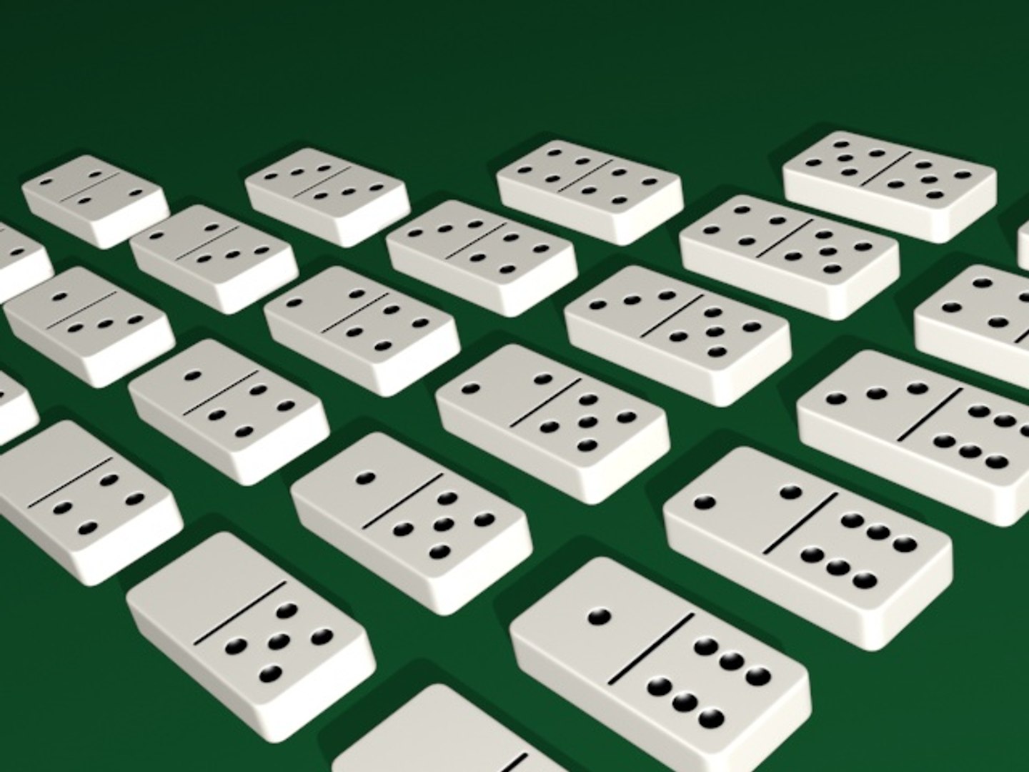 3D Dominoes Tiles Model - TurboSquid 1563218