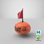 scuba buoy 3d model