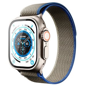 3D Apple Watch Ultra BlueGray TrailLoop