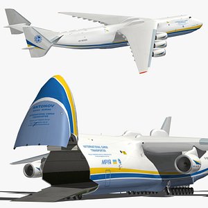 Antonov An225 Mriya 3D model