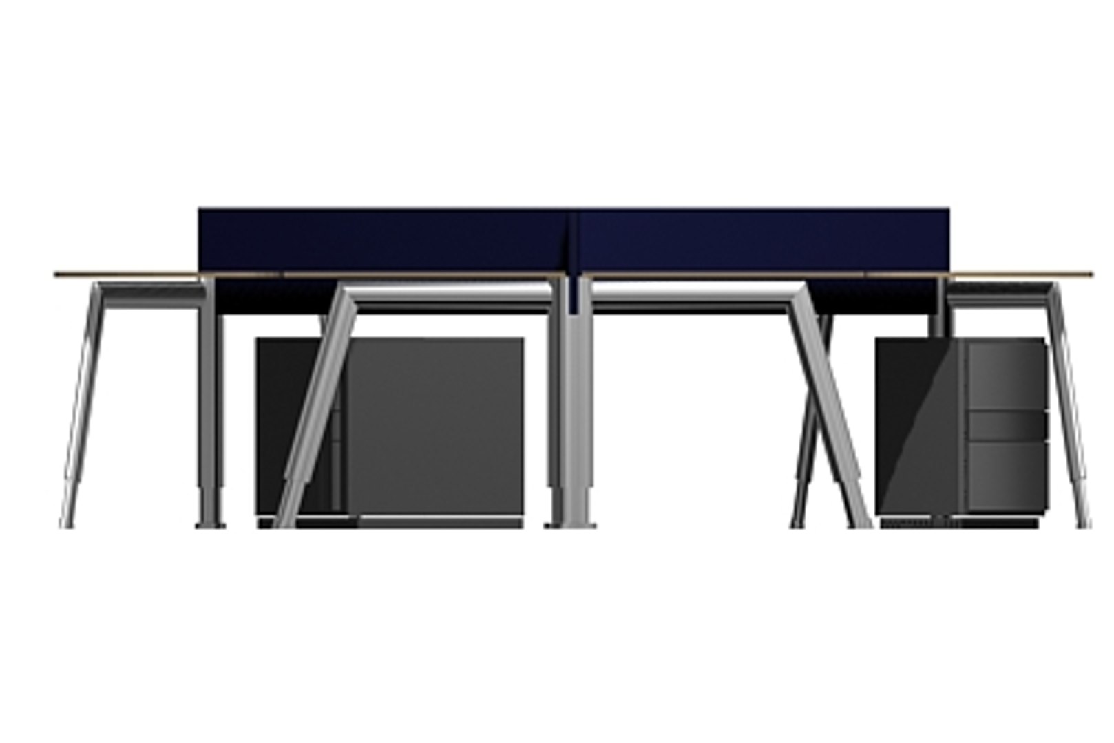 Free Office Desk 3d Model