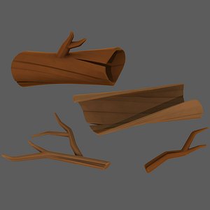 3D model Stump V03