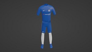 3D Chelsea Sportwear model