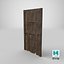 Medieval Door 8K PBR Textures 3D model