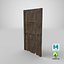 Medieval Door 8K PBR Textures 3D model